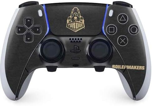 Skinit Decal Gaming Skin Compatible with PS5 DualSense Edge Pro Controller - Officially Licensed Purdue University Signature Logo Design in Saudi Arabia