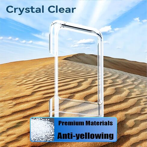 Clear Case for Motorola Razr 2025,Razr 2025 Phone Case with Screen Protector,Slim Thin Shockproof Protective Case Cover for Moto Razr 2025,Transparent in Saudi Arabia