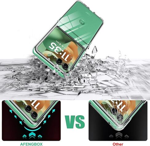 Clear Case for Motorola Razr 2025,Razr 2025 Phone Case with Screen Protector,Slim Thin Shockproof Protective Case Cover for Moto Razr 2025,Transparent in Saudi Arabia