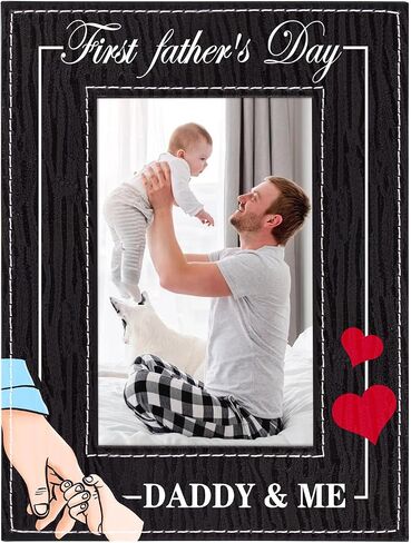 FaCraft First Mothers Day Picture Frames 4x6 Wood 1st Mother's Day Photo Frame for Mom from Baby First Mothers Day Gifts Frames for New Mom New Baby Mom to be Newborn New Parents Boy Girl Baby Nursery in Saudi Arabia