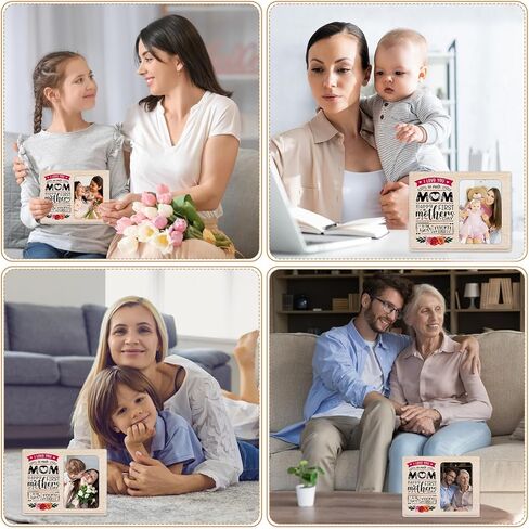 FaCraft First Mothers Day Picture Frames 4x6 Wood 1st Mother's Day Photo Frame for Mom from Baby First Mothers Day Gifts Frames for New Mom New Baby Mom to be Newborn New Parents Boy Girl Baby Nursery in Kuwait