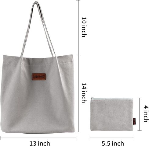 Stylish Canvas Green Tote Bag Beige for Women Shoulder Library Tote Bags Travel Casual Bag in Saudi Arabia