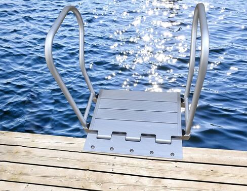 Brocraft Boat Boarding Platform/Boat Boarding Ramp/Dock Steps/Dock Boarding Platform with Handrail in Saudi Arabia