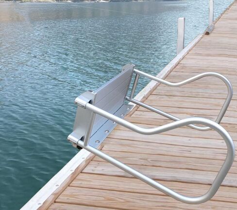 Brocraft Boat Boarding Platform/Boat Boarding Ramp/Dock Steps/Dock Boarding Platform with Handrail in Saudi Arabia