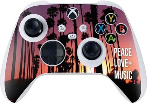 Skinit Decal Gaming Skin Compatible with Xbox Series S Controller - Guitar Pattern Design in Saudi Arabia