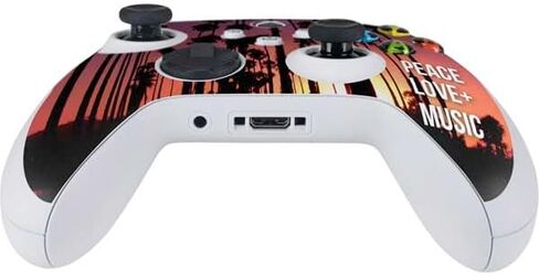 Skinit Decal Gaming Skin Compatible with Xbox Series S Controller - Guitar Pattern Design in Saudi Arabia