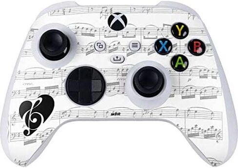 Skinit Decal Gaming Skin Compatible with Xbox Series S Controller - Guitar Pattern Design in Saudi Arabia