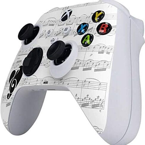 Skinit Decal Gaming Skin Compatible with Xbox Series S Controller - Guitar Pattern Design in Saudi Arabia