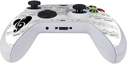 Skinit Decal Gaming Skin Compatible with Xbox Series S Controller - Guitar Pattern Design in Saudi Arabia