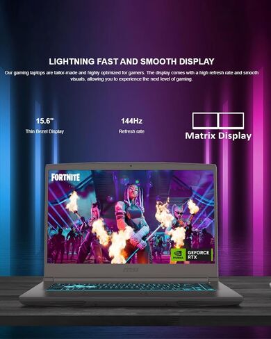 MSI Thin A15 Light Gaming Laptop, NVIDIA RTX 4060 8GB GDDR6, AMD Ryzen 9 8945HS(Beat i9-13900H), Office Pro Lifetime License, 15.6" 144 Hz IPS Display, Windows 11 Pro (16GB DDR5 | 1TBSSD) in Saudi Arabia