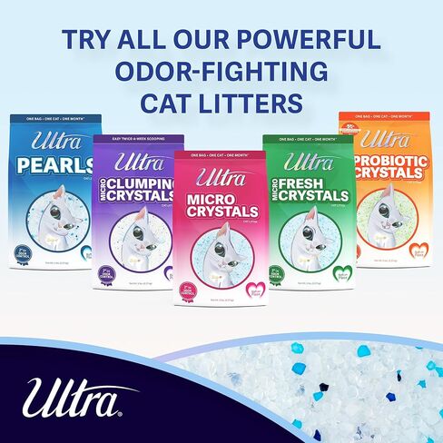 Ultra Probiotic Micro Crystals Cat Litter, 5lb in Saudi Arabia