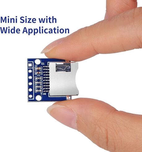 Mini SD Card Module ، Micro SD Card Reader Poard Support Mini SD بطاقة مع 10 سم من الذكور إلى واجهة Dupont Cable SD لـ Arduino Raspberry Pi in Kuwait