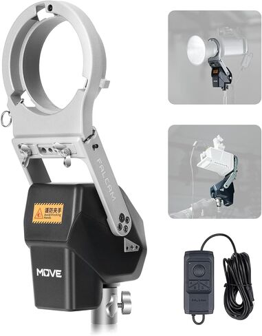 Ulanzi Falcam Move Lightgo Remote Control Lighting System ، Tilt 170 ° Roll 450 ° ، نظام MOTTION المتوافق W Bowens ، فتحات المسمار 1/4 " in Saudi Arabia