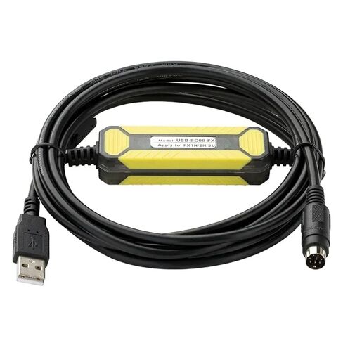 USB-SC09-FX for PLC Programming Cable Compatible FX-USB-AW Immunity FX2N/FX1N/FX0N/FX0S/FX1S/FX3U in Kuwait