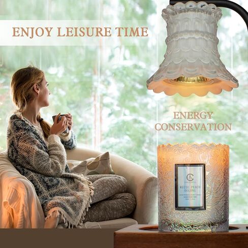 JAMZEL Candle Warmer Lamp Metal (Black-3) in Saudi Arabia