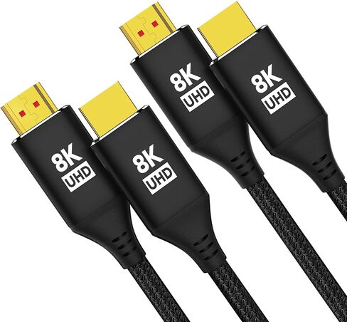 8K HDMI Cable 5FT 2PACK in Kuwait