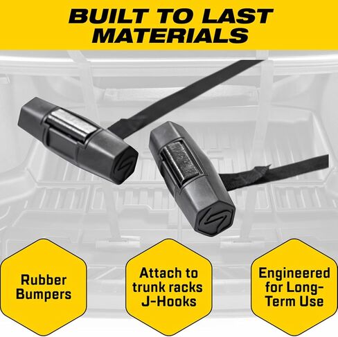 Saris Bike Rack Accessory, Hatch Huggers SL for Trunk-Mount Bicycle Rack, Black in Saudi Arabia