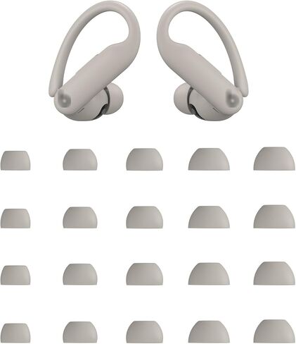 eartips متوافقة مع powerbeats pro 2 سماعات الأذن ، 10 أزواج xs/s/m/l/xl أحجام نصائح الأذن silicone silicone silicone repuds استبدال نصائح ، متوافقة مع powerbeats pb pro 2 10 أزواج الرمال in Kuwait