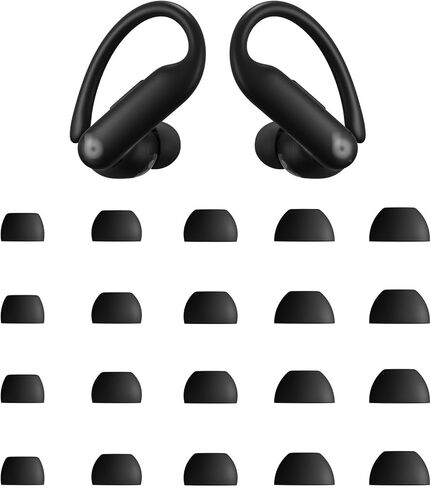 eartips متوافقة مع powerbeats pro 2 سماعات الأذن ، 10 أزواج xs/s/m/l/xl أحجام نصائح الأذن silicone silicone silicone repuds استبدال نصائح ، متوافقة مع powerbeats pb pro 2 10 أزواج الرمال in Kuwait
