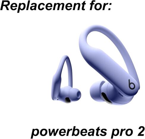 Replacement Eartips Silicone Buds Ear Tips Set for Powerbeats pro 2 Wireless Earbuds,10 Pairs (Jet Black) in Kuwait