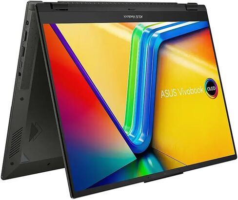 ASUS Vivobook S 16 Flip HIGH Performance 2-in-1 Laptop 16.0" Touchscreen IPS WUXGA Display (Intel i9-13900H, 40GB DDR4, 1TB PCIe SSD, Backlit KB, Thunderbolt 4, WiFi 6E, Webcam, Win 11 Home) in Saudi Arabia