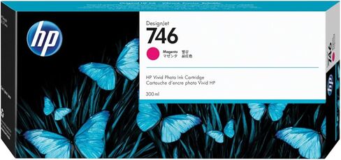 خرطوشة حبر أصلية HP 746 أرجوانية سعة 300 مل (P2V78A) لطابعات DesignJet Z6 وZ9+‎ ذات التنسيقات الكبيرة in Saudi Arabia