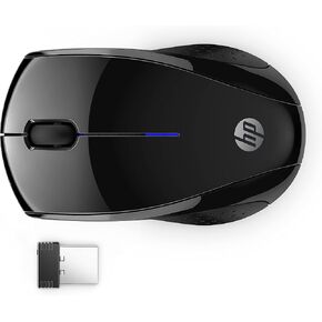 HP Wireless Mouse 220 Silent, Ambidextrous, RF Wireless, Black