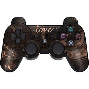 Skinit Skinit Gaming Gaming Skin for PS3 Dual Shock Wireless Controller - مصمم في الأصل Love Rose Gold Design