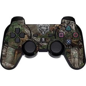 Skinit Decal Gaming Skin Compatible with PS3 Dual Shock Wireless Controller - Officially Licensed NFL Chicago Bears Realtree Xtra Green Camo Design