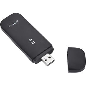 Ejoyous Wire Less Network Router, 4G LTE USB Portable Wi Fi Router Pocket Mobile Hotspot Wire Less Network Smart Router Support Up to 10 Wi Fi Users (with WI FI Function)