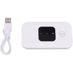 Portable Hotspot Device, High Speed White Portable Small 4G Mobile Hotspot Router for Travel, MF800 2 Hotspot Device with 10 Users Sharing, Portable Hotspo