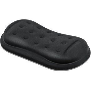 VANKEY Large Mouse Wrist Rest, Soft Memory Foam Wrist Pad for Mouse, Mouse Wrist Support Pad for Office Work, PC Gaming, Wrist Pain Relief (Black)