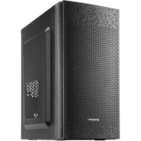 AC6 ، Compact Micro ATX PC Case ، تبريد شبكة أمامي ، USB 3.0 ، أسود