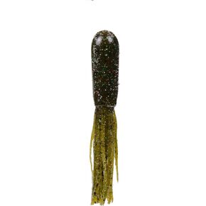 KVD Pro-Model Tube,Green Pumpkin Red/Green Flake