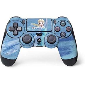 Skinit Decal Gaming Skin Compatible with PS4 Controller - Officially Licensed Disney Frozen Elsa ICY Powers Art Design