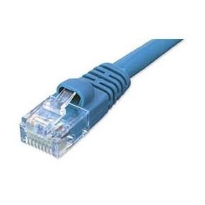CAT5e Enhanced Patch Cable with Boot 25ft Blue