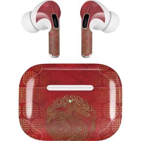 Skinit Decal Audio Skin Compatible with Apple AirPods Pro (2rd Gen, 2022) - Skinit Originally Designed The Year of The Drago Design