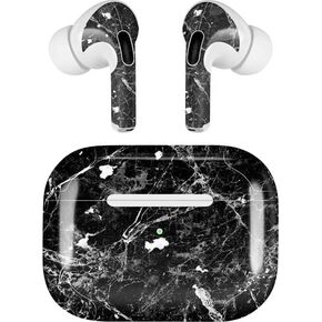 Skinit Decal Audio Skin Compatible with Apple AirPods Pro (2rd Gen, 2022) - Skinit Originally Designed Graphite Black Design