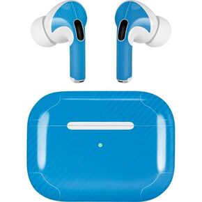 Skinit Decal Audio Skin Compatible with AirPods Pro 2nd Gen - Orange Carbon Fiber Specialty Texture Material Design