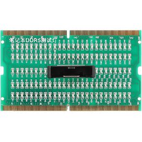بطاقة اختبار فتحة ذاكرة RAM Card PCB Notebook Tester for DDR5 Interface Motherboard LED مؤشر