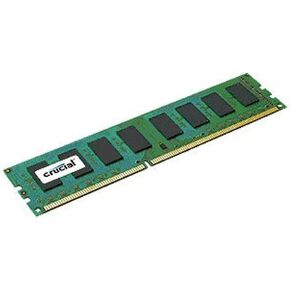 Crucial 8GB Single DDR3 1600 MT/s PC3-12800 CL11 Unbuffered UDIMM 240-Pin Desktop Memory CT102464BA160B