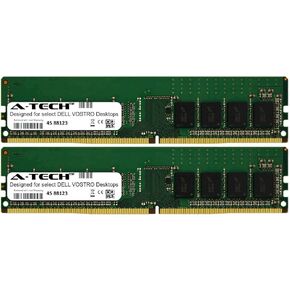 A-Tech 32GB Kit (2 x 16GB) for Dell Vostro 3470 T3470 3670 T3670 Desktop Computer Memory Ram Modules