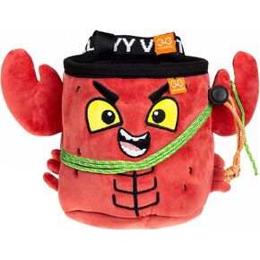 YYVertical | Chalkbag Dinosaur for Rock Climbing (Blue Triceratop) in Saudi Arabia