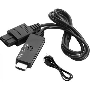 New for SNES to HDMI Adapter Video Converter 2in1 Cable, Compatible with for Nintendo Super Famicom / SNES Classic Consoles, 1080P High-definition Cord Cables Integrated Converting Adaptor