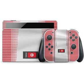 Skinit Decal Gaming Skin Compatible with Nintendo Switch OLED (2021) - Tunisia Soccer Flag Design