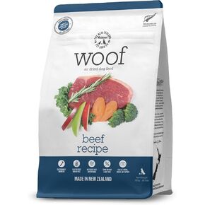 شركة New Zealand Natural Pet Food Co WOOF طعام الكلاب المجفف بالهواء - وصفة لحم الغزال، طعام الكلاب عالي البروتين من لحم الغزال، طعام الكلاب الطبيعي والصحي، الجزء العلوي، أو علاج التدريب 3.5 أونصة in Kuwait