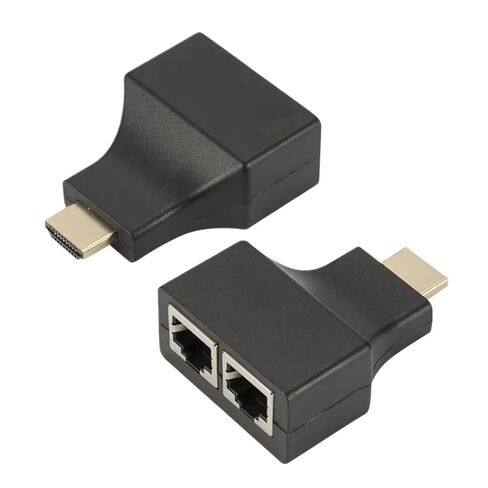 LCCKAA 1 زوج 1080P HDMI RJ45 CAT5E CAT6 UTP LAN Ethernet HDMI Extender Extender Extension to 30m for HDTV HDPC in Saudi Arabia