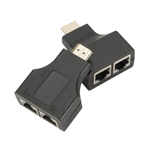 LCCKAA 1 زوج 1080P HDMI RJ45 CAT5E CAT6 UTP LAN Ethernet HDMI Extender Extender Extension to 30m for HDTV HDPC in Saudi Arabia