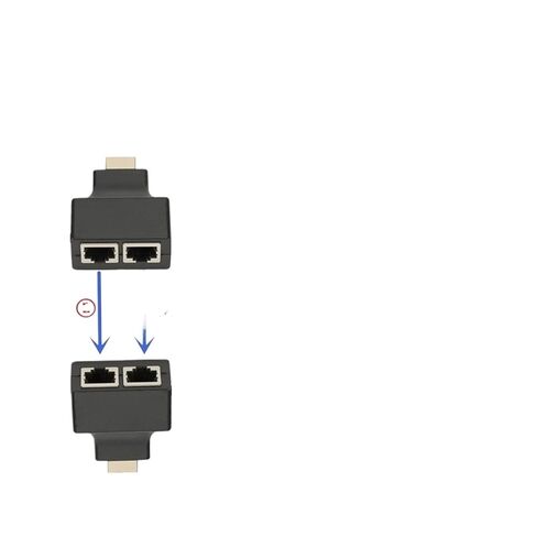 LCCKAA 1 زوج 1080P HDMI RJ45 CAT5E CAT6 UTP LAN Ethernet HDMI Extender Extender Extension to 30m for HDTV HDPC in Saudi Arabia