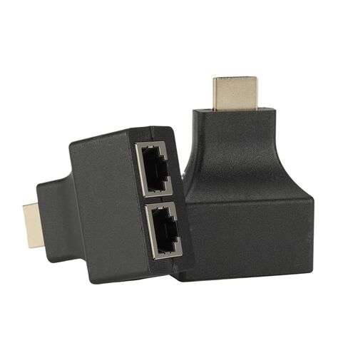 LCCKAA 1 زوج 1080P HDMI RJ45 CAT5E CAT6 UTP LAN Ethernet HDMI Extender Extender Extension to 30m for HDTV HDPC in Saudi Arabia